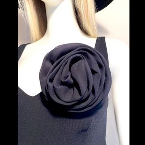 Black Rose Pin Accessory